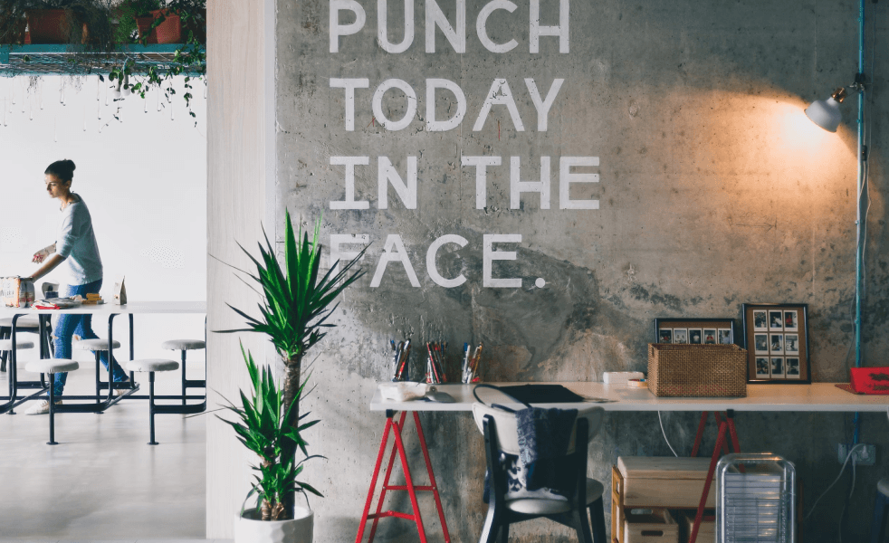 College students in academic setting